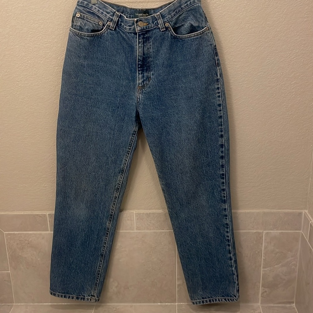 Vintage Ralph Lauren High Waist Straight Leg Jeans